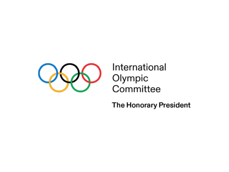 Logo des Internationalen Olympischen Komitees – The Honorary President